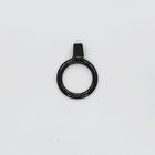 Customized Black Nylon Coated Bra Strap J Hook 10mm